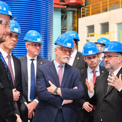 ŠKODA JS prezidentu ČR Petru Pavlovi prezentovala svoje kompetence pro nový blok JE Dukovany i pro projekt malých modulárních reaktorů (SMR)